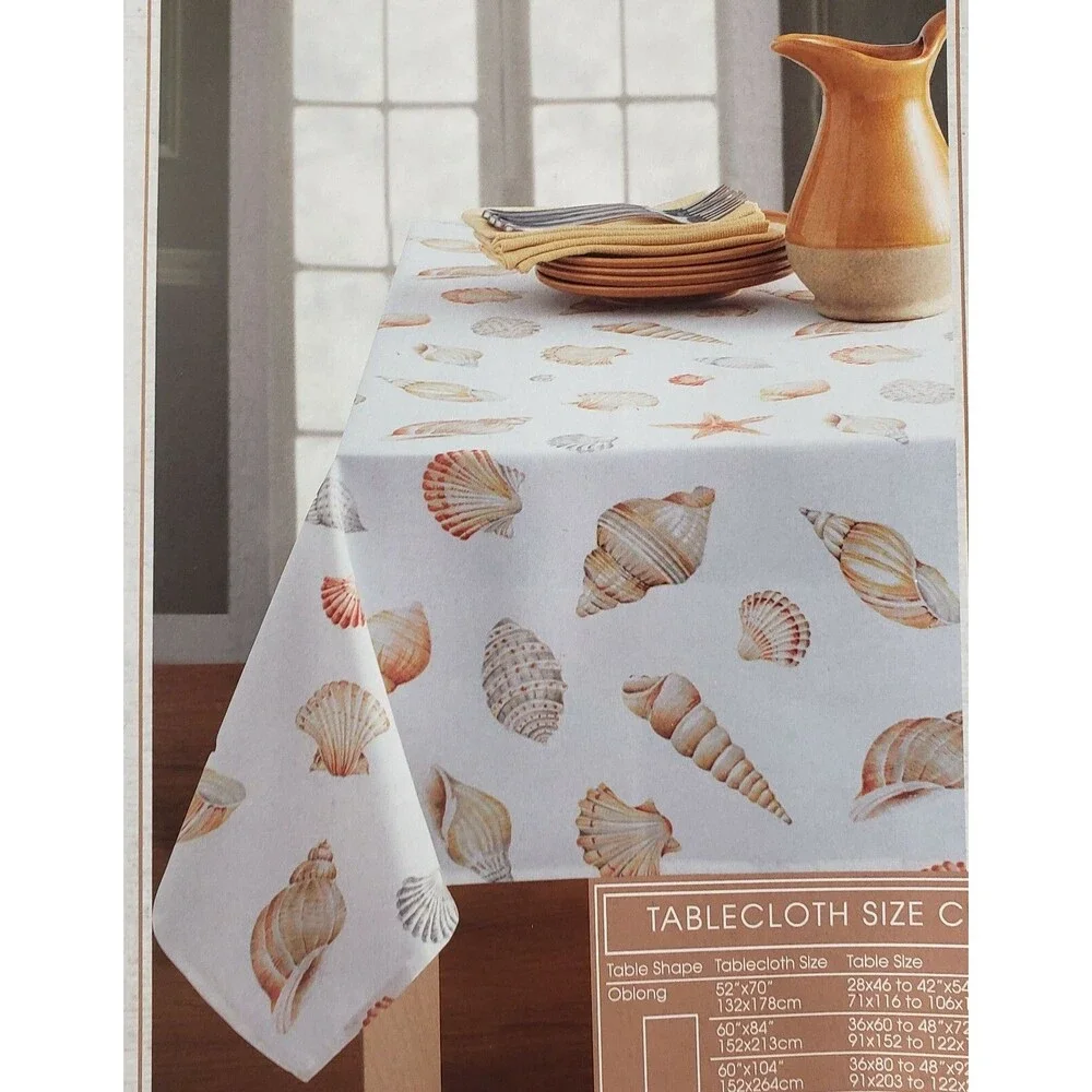 Printed Fabric Tablecloth 52